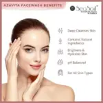 Azevita Goji Brightening Face Wash (100 ml) - Image 4