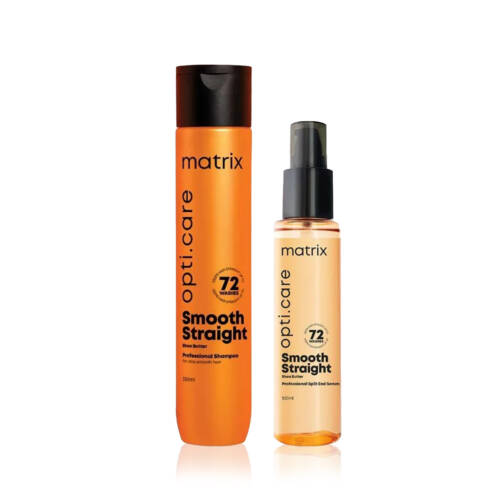 Matrix Opti.Care Smooth Straight Shampoo & Serum Combo