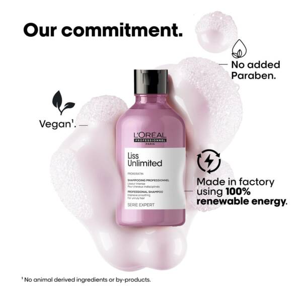 L'Oreal Professionnel Liss Unlimited Shampoo 300ml, Hair Mask 250gm & Hair Serum 125ml, Serie Expert - Image 6
