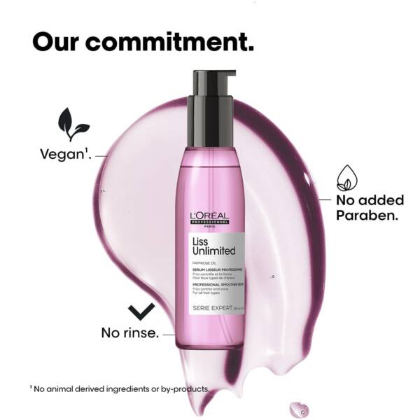 L'Oreal Professionnel Liss Unlimited Shampoo 300ml, Hair Mask 250gm & Hair Serum 125ml, Serie Expert - Image 8