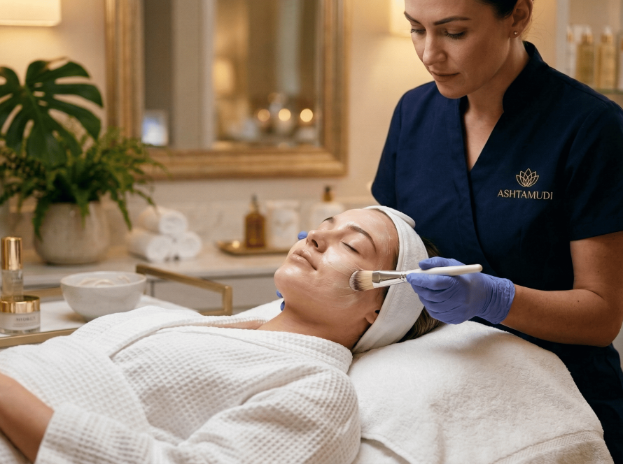 Professional Skin Care Treatment for Glowing Skin at Beauty Salon